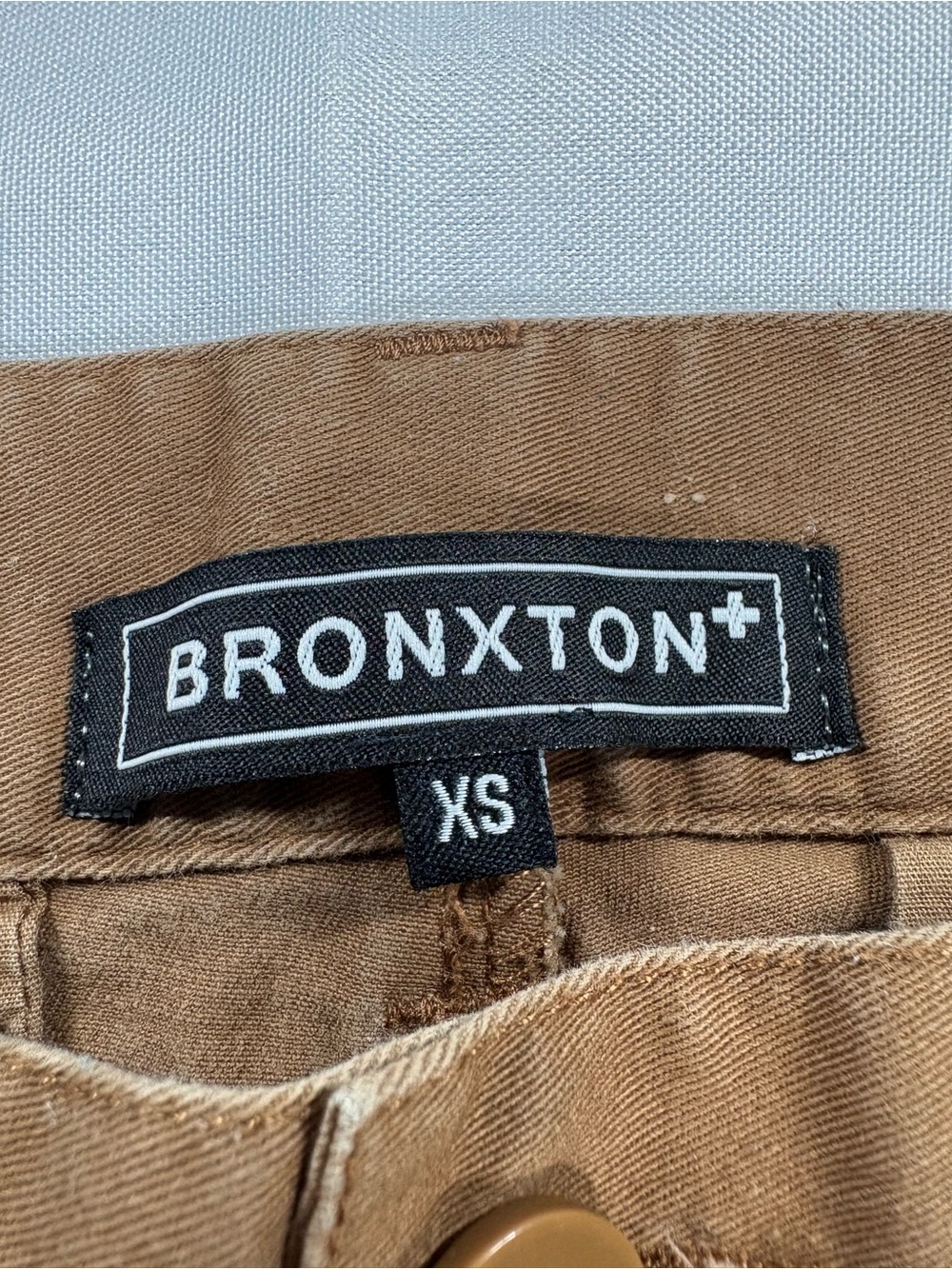 Bronxton Brown Stretch Chino Shorts Men’s XS - Picture 6 of 8
